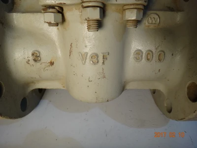 Unichem 3", Class 300, V3F Plug Valve