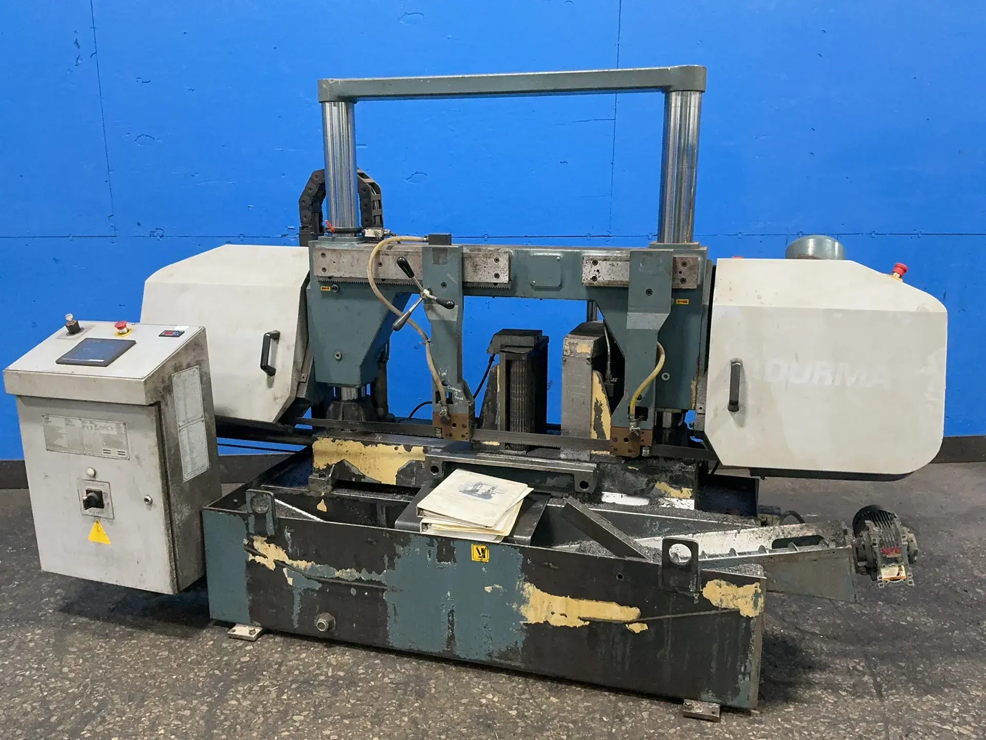 Used DURMAZLAR MAKINA SANAYI VE TICARET A.S. DCBA 460 Horizontal Dual Column Band Saws Ohio US | HGR 24 #1406130