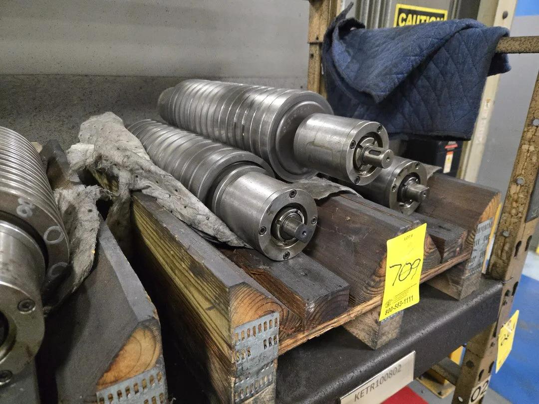 (3) Superfine OD Grind Drum Spindle