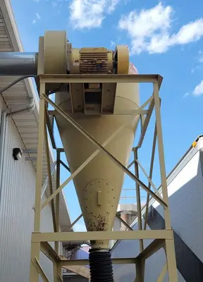 HONEYVILLE HF11, 15 HP CYCLONE DUST-COLLECTOR WITH DUST COLLECTION BIN