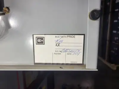 Low Voltage PDC / Switchgear Section, (1) 4000A, (5) 1200A Magnum DS Breakers, 600V 3PH