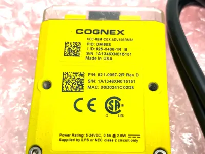 USED COGNEX DATAMAN FIXED MOUNT CODE READER 825-0406-1R