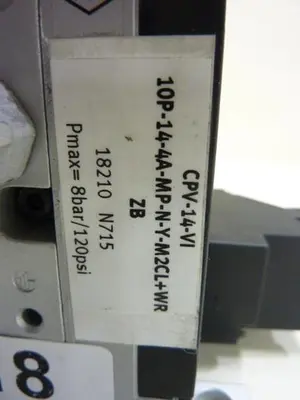 USED FESTO 10P-14-4A-MP-N-Y-M2CL+WR