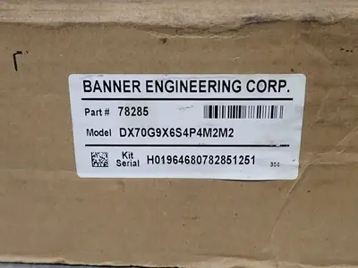 NEW BANNER ENGINEERING CORP DX70G9X6S4P4M2M2
