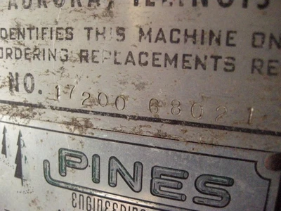 USED 1968 PINES ROTO FORM 5-12, SERI