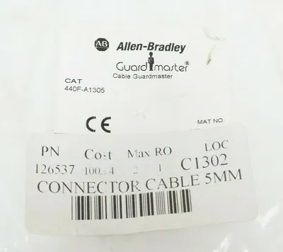 NEW ALLEN BRADLEY 440F-A1305 GUARDMASTER CABLE CONNECTOR 440FA1305