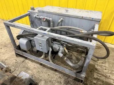 12" GOTCO MODEL #FT-80-2145 PIPE BUCKING MAKE-UP & BREAKOUT DOWNHOLE PIPE TORQUE MACHINE: YOBRO #24411
