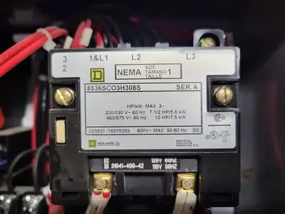 USED SQUARE D MODEL 6