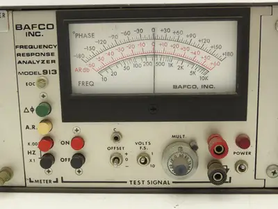 Bafco 913 Frequency Response Analyzer Vintage Analog