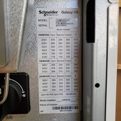Used Schneider Electric GVSUPS20KB2D Uninterruptible Power Supplies | American Industrial Supply Co. #1544293