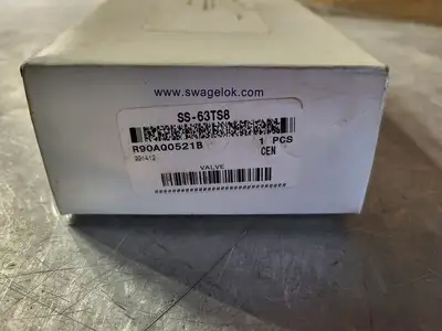 New | in-Stock SWAGELOK SS-63TS8 Valves/Fittings British Columbia CA | Lenmark #255381