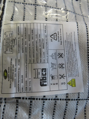 Unused, qty. 50, Material Motion Inc. Super Sacks.