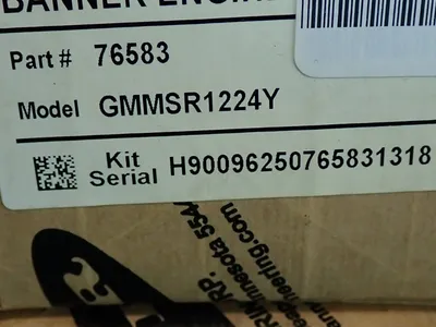New | in-Stock BANNER MSR1224Y Light Curtains & Grids Ohio US | HGR 24 #775436