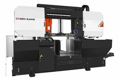 COSEN C-620NC Horizontal Dual Column Band Saws | TechMach (2)
