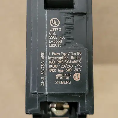 USED SIEMENS BQ1B020