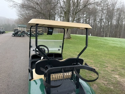 (1) 2017 E-Z-Go golf cart with a Kawasaki gas engine, model 625111G01, does not include Club canopy ...