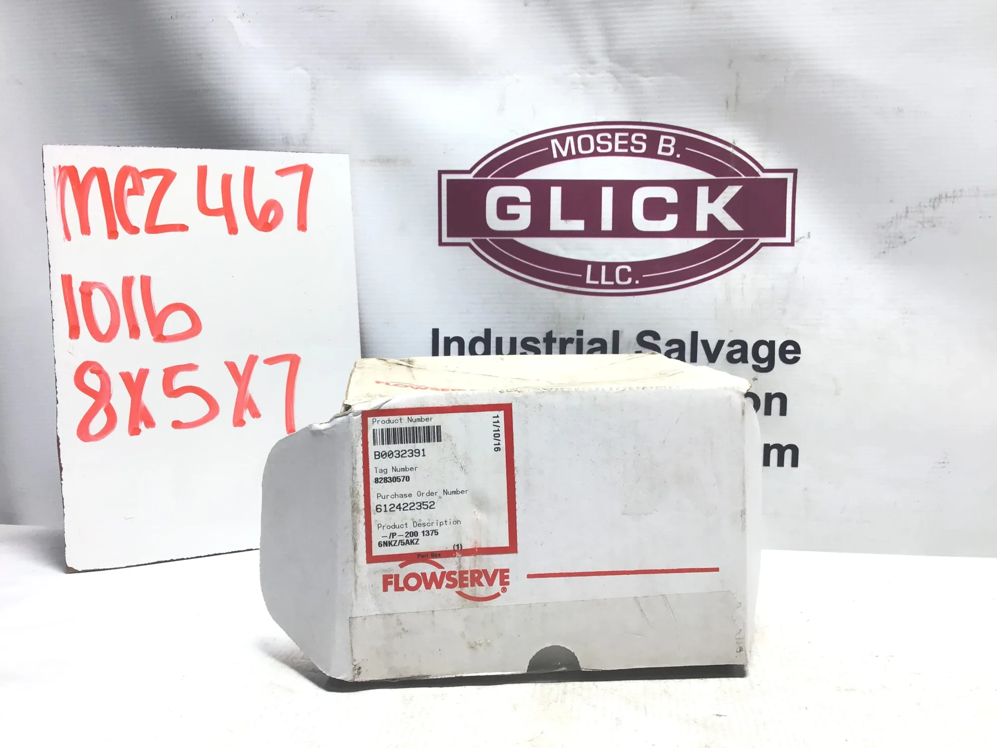 USED FLOWSERVE B0032391