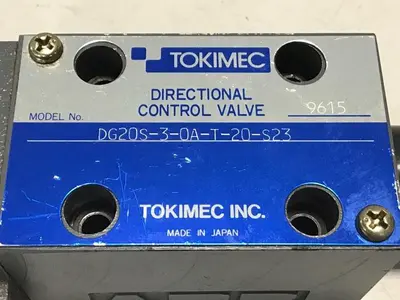 USED TOKIMEC DG20S-3-0A-T-20-S23