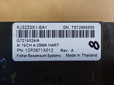 Used FISHER-ROSEMOUNT SYSTEMS KJ3223X1-BA1 Misc Electrical & Power Parts British Columbia CA | Lenmark #1438981