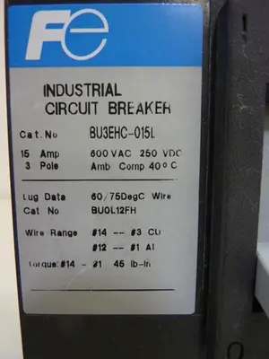 USED FUJI ELECTRIC BU3EHC-015L