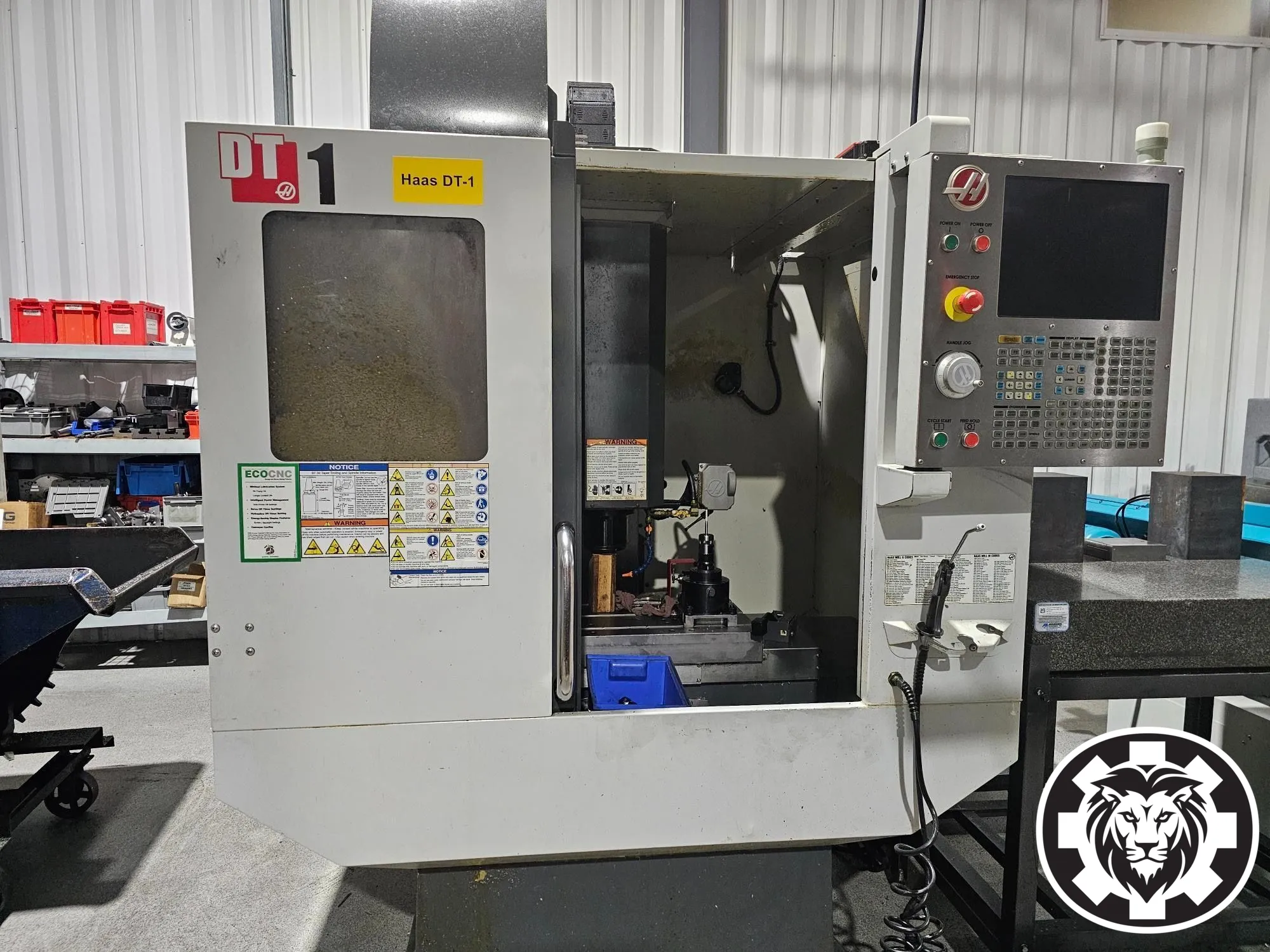 Haas DT-1 VMC, 2011 - TSC, WIPS, Rigid Tapping