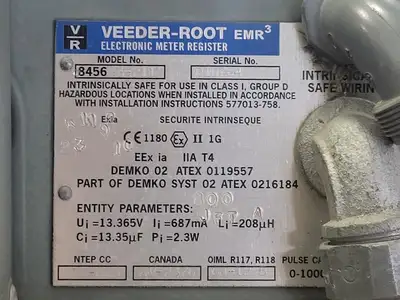 USED LIQUID CONTROLS M-60-16