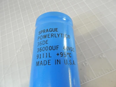 Used SPRAGUE POWERLYTIC _UNKNOWN_ Capacitors | OCO Industrial #1666894