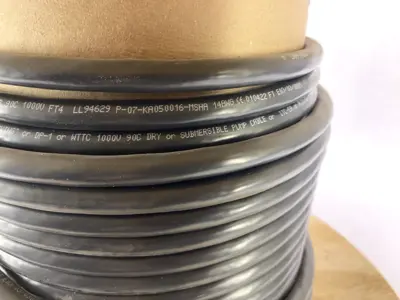 USED LAPP 90 FEET- OLFLEX TRAY II CY 4G2.5 14/4C , 4C 14 AWG BLACK