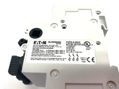 Used Eaton Bussmann Fusible Disconnect 3-Pole, Open-Type Switch Circuit Breakers Michigan US | Maverick Industrial Sales #1389817