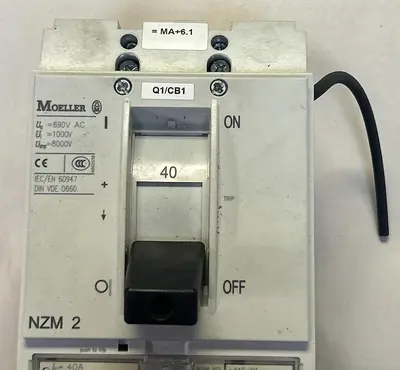 Used EATON NZMH2-A40-NA Miscellaneous Equipment (Electrical & Power) | Surplus Asset Holdings #1192691