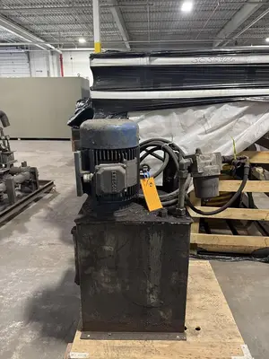 USED INDUCTOTHERM 1 1/2 TON CAPACITY STEEL SHELL FURNACES (2)
