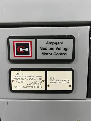 Ampgard MV Switchgear, 4160V, 1000A