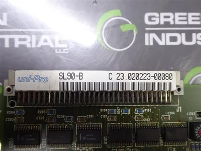 Heller 20.004175-02 uni-pro / CNC90 SL90-B CNC Fiber Optic Interface Card Used