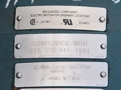 30 hp, 460 volts, 1765 rpm, 285LPH Severe Duty Motor