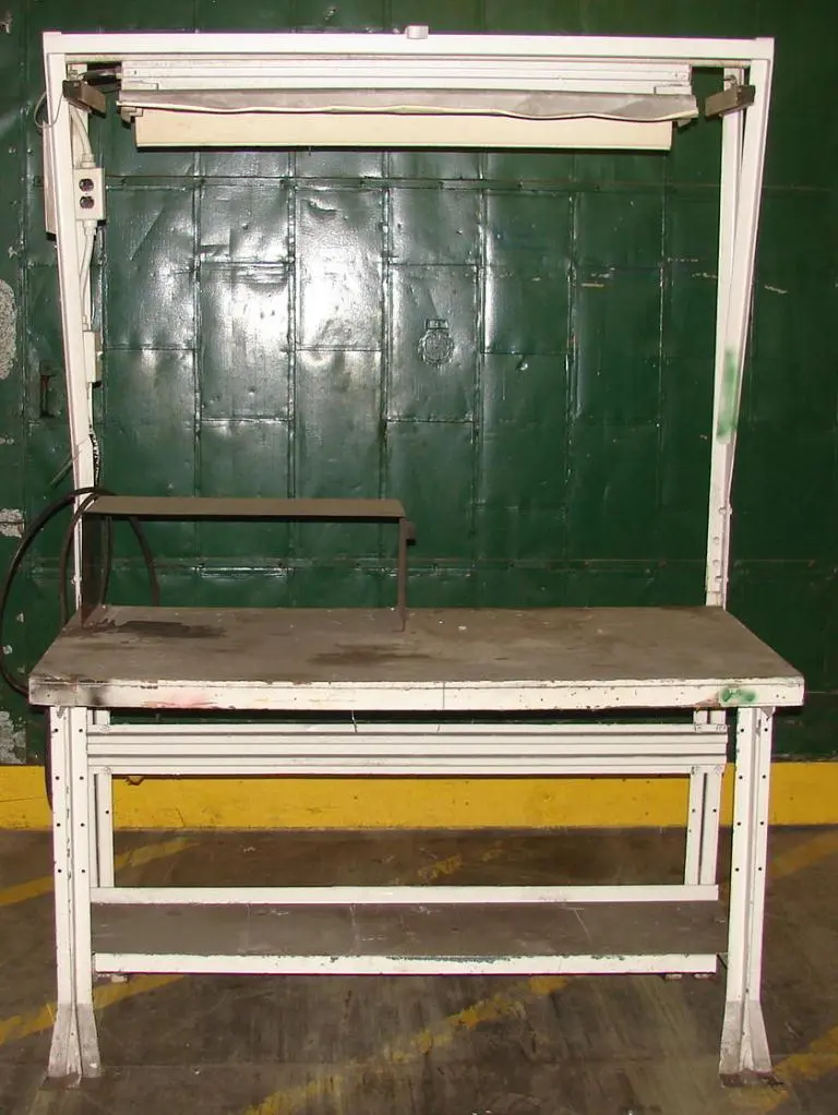 SPC3999  Miscellaneous Equipment work bench, 30" x 60" Plywood over fiberboard top