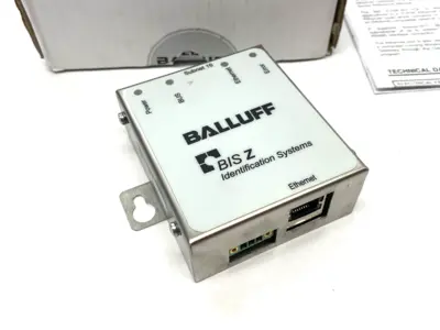 New | in-Stock Balluff HF Communication Module, (13.56 MHz) Ethernet BIS Z-GW-001-TCP PLC Input & Output Michigan US | Maverick Industrial Sales #1401932