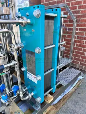 NEW CENTEC EMULSIFICATION SKID 10 GPM W/ 2 - 200L TANKS, FRISTAM FSP POWDER MIXER