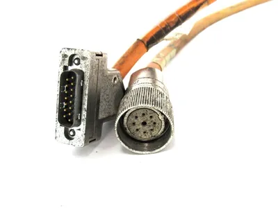 USED INDRAMAT JLS7300 ENCODER CABLE 8 METERS