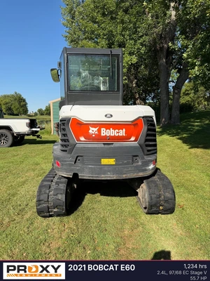 Used 2021 BOBCAT E60 Excavators Minnesota US | Proxy Equipment #1438827
