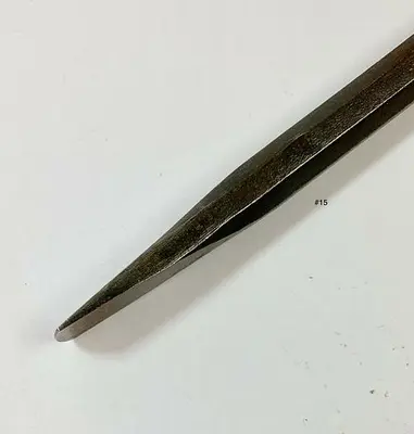 Metal Spinning Tool Flattened Tip End  8 1/2" x 3/8" (101254)