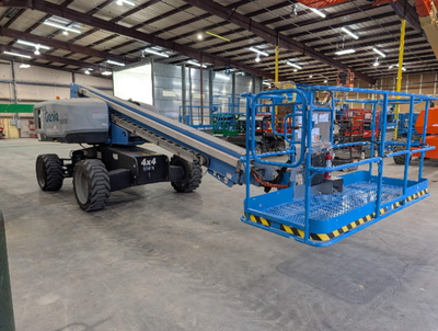 Used 2018 S-60X Genie Telescopic Boom Lifts Texas US | Stack Equipment #1418915