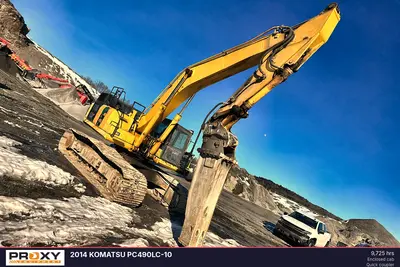 Used 2014 KOMATSU PC490LC-10 Excavators Pennsylvania US | Proxy Equipment #1383045