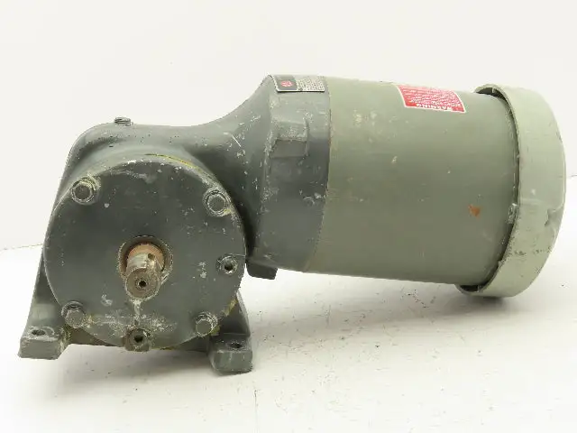 US Motors 6WP Syncrogear Gearmotor 7.5:1 Reducer LH 230rpm 0.75Hp 230/460V 3PH