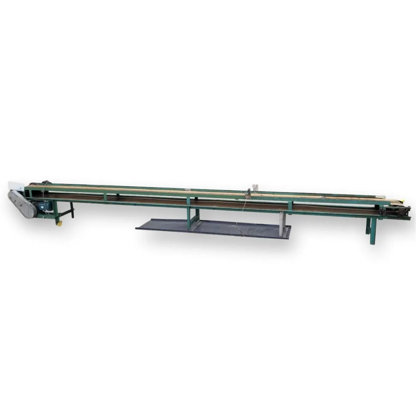 Used 14'' wide x 21' Long Industrial Belt Conveyor