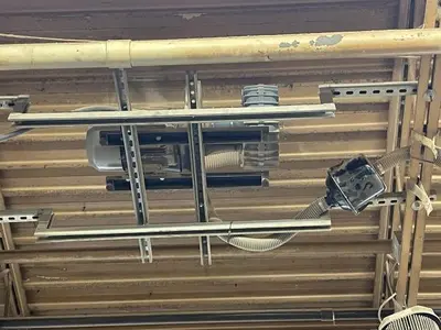 Vaculex Vacuum Lift with Gorbel Bridge Crane