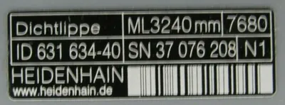 NEW HEIDENHAIN 315422-01 LINEAR SCALE ML3240MM LB302 LB302C 31542201