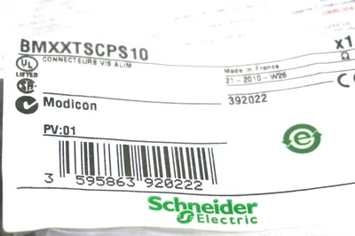 2 NEW SCHNEIDER ELECTRIC BMX-XTS-CPS10 CONNECTORS BMXXTSCPS10