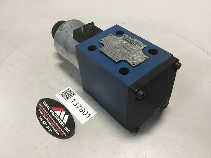 Used REXROTH 4WE10EA31/CG24N9K4 Valves/Fittings Michigan US | Ideal Machinery #710462