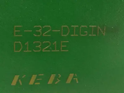 USED KEBA E-32-DIGIN D1321E