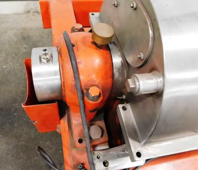 SCI LW 350 x 1550mm oilfield decanter centrifuge skid, 304SS.
